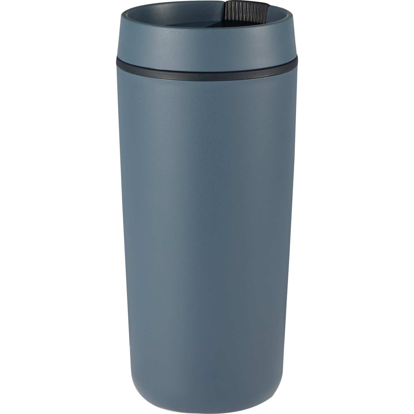 Front View of Blue Grande 16oz Recycled Tumbler plain