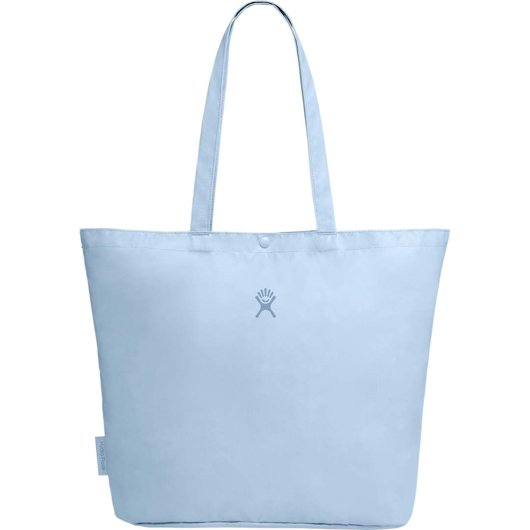 Front View of Blue Hydro Flask® Tag Along Tote plain