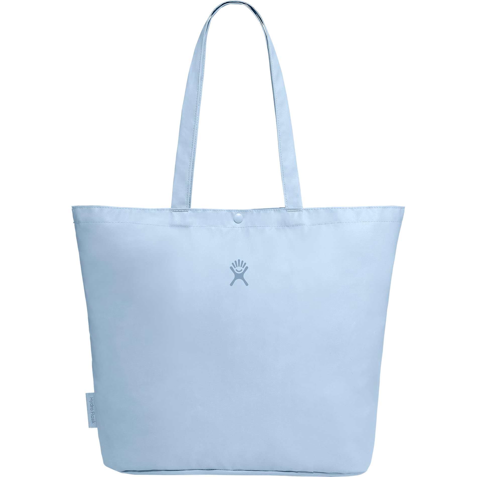 Front View of Blue Hydro Flask® Tag Along Tote plain