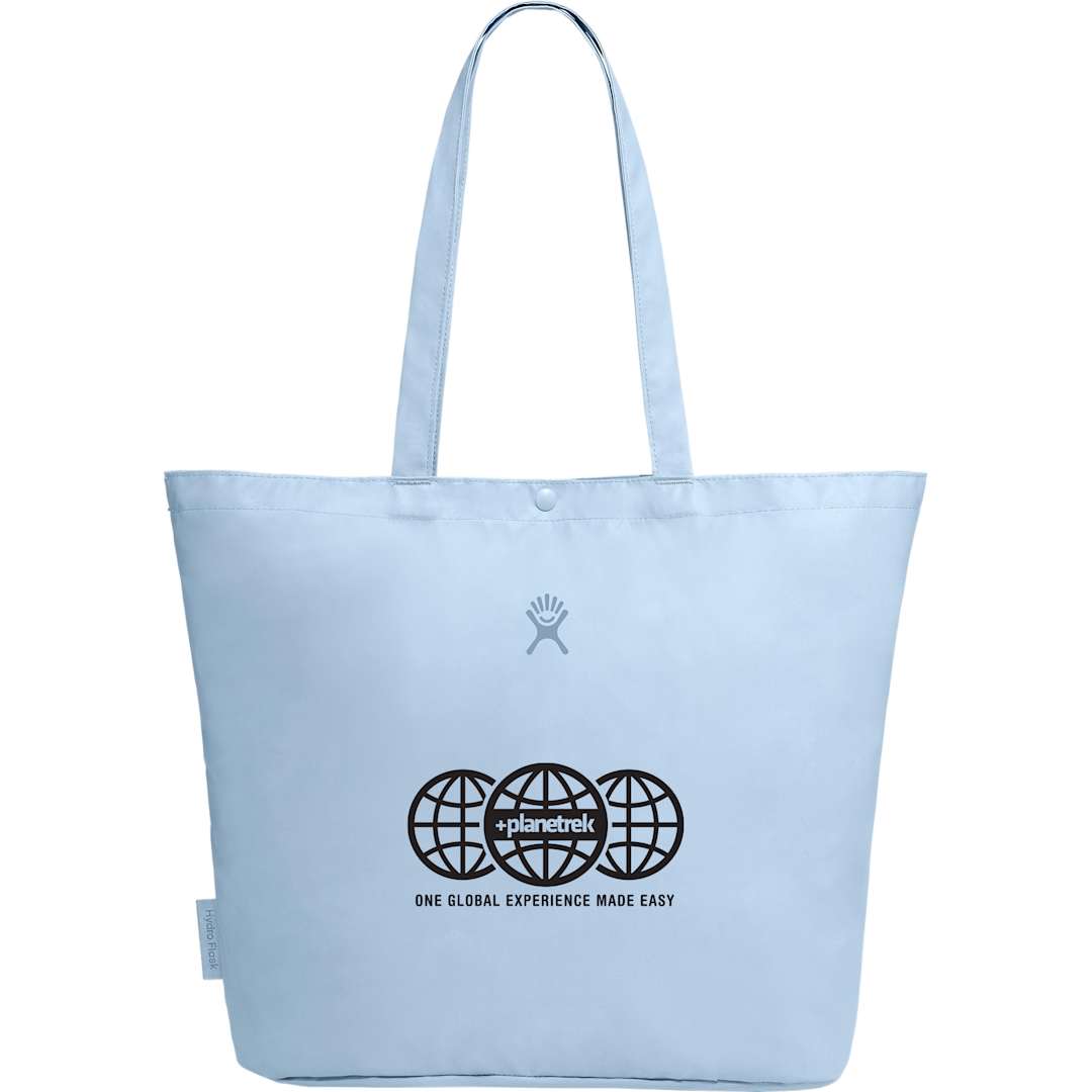 Front View of Blue Hydro Flask® Tag Along Tote