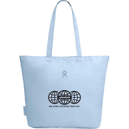 Front View of Blue Hydro Flask® Tag Along Tote