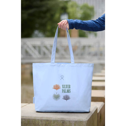 Front View of Blue Hydro Flask® Tag Along Tote