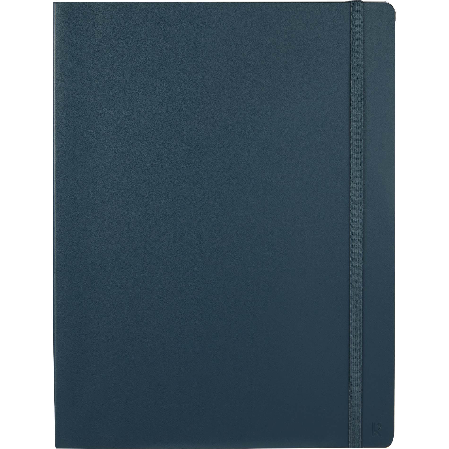 Front View of Blue Karst Pro Series Notebook plain