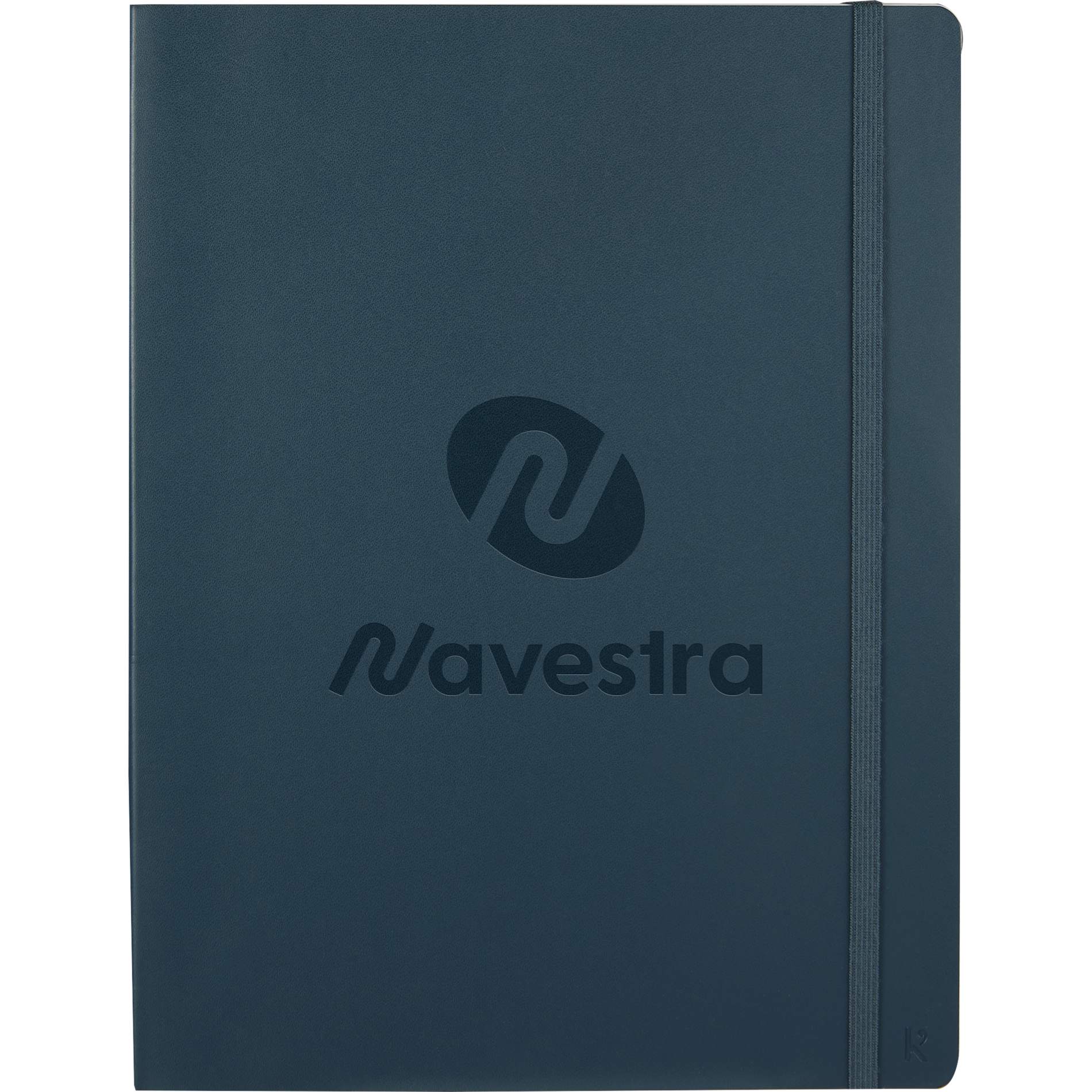 Front View of Blue Karst Pro Series Notebook