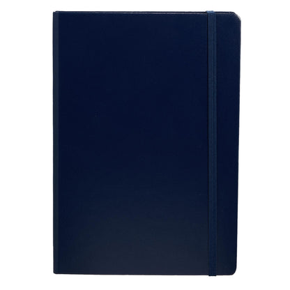 Front View of Blue LEUCHTTURM1917 5.75" x 8.25" Hardcover Notebook plain