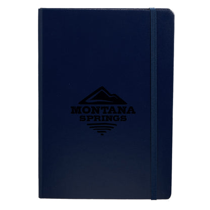 Front View of Blue LEUCHTTURM1917 5.75" x 8.25" Hardcover Notebook