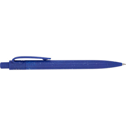Front View of Blue Shoreside Gel Pen plain