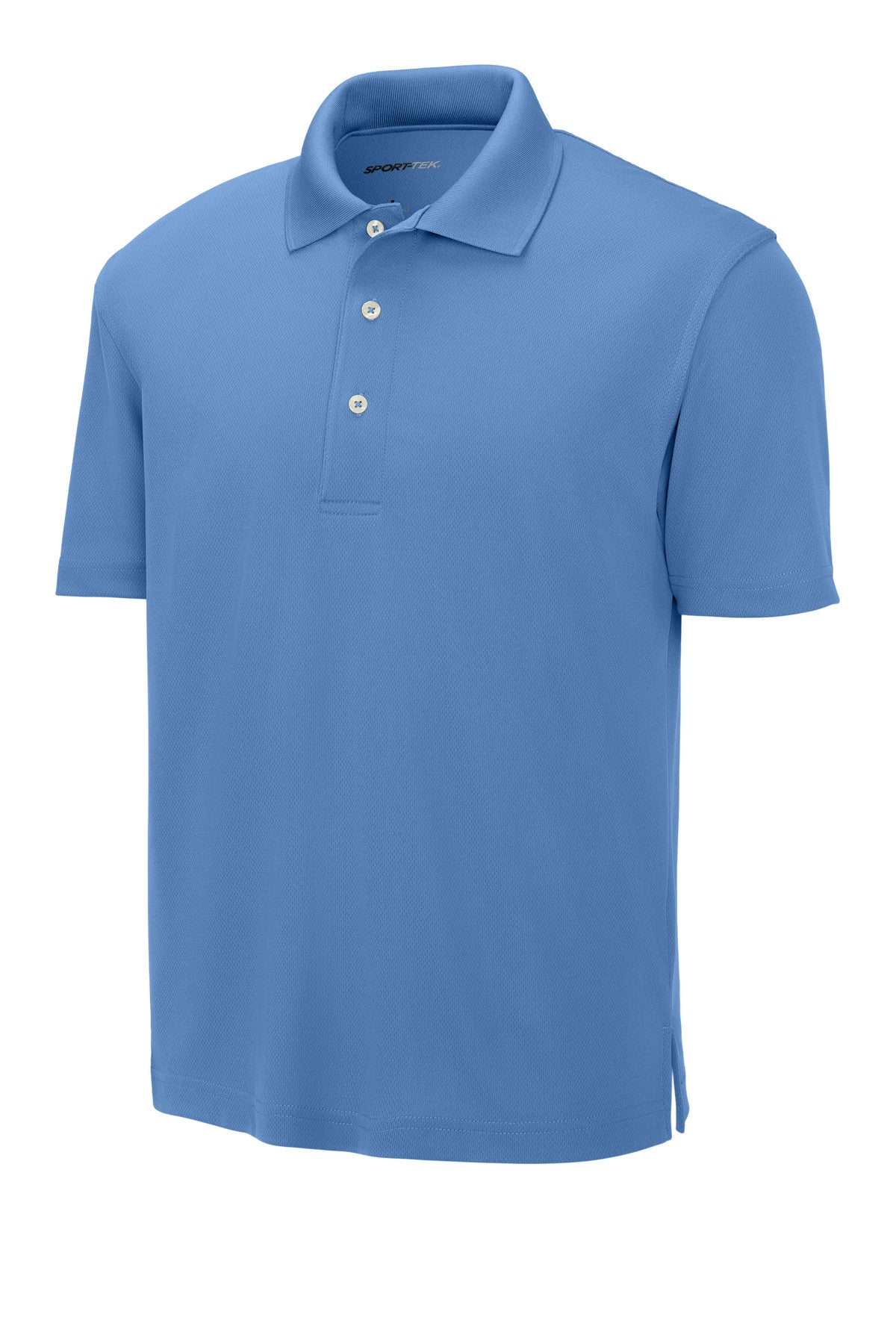 Front View of Blueberry Sport-Tek Dri-Mesh Polo. K469