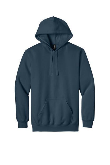 Front View of BlueDusk Gildan Hammer Maxweight Hooded Sweatshirt 19500