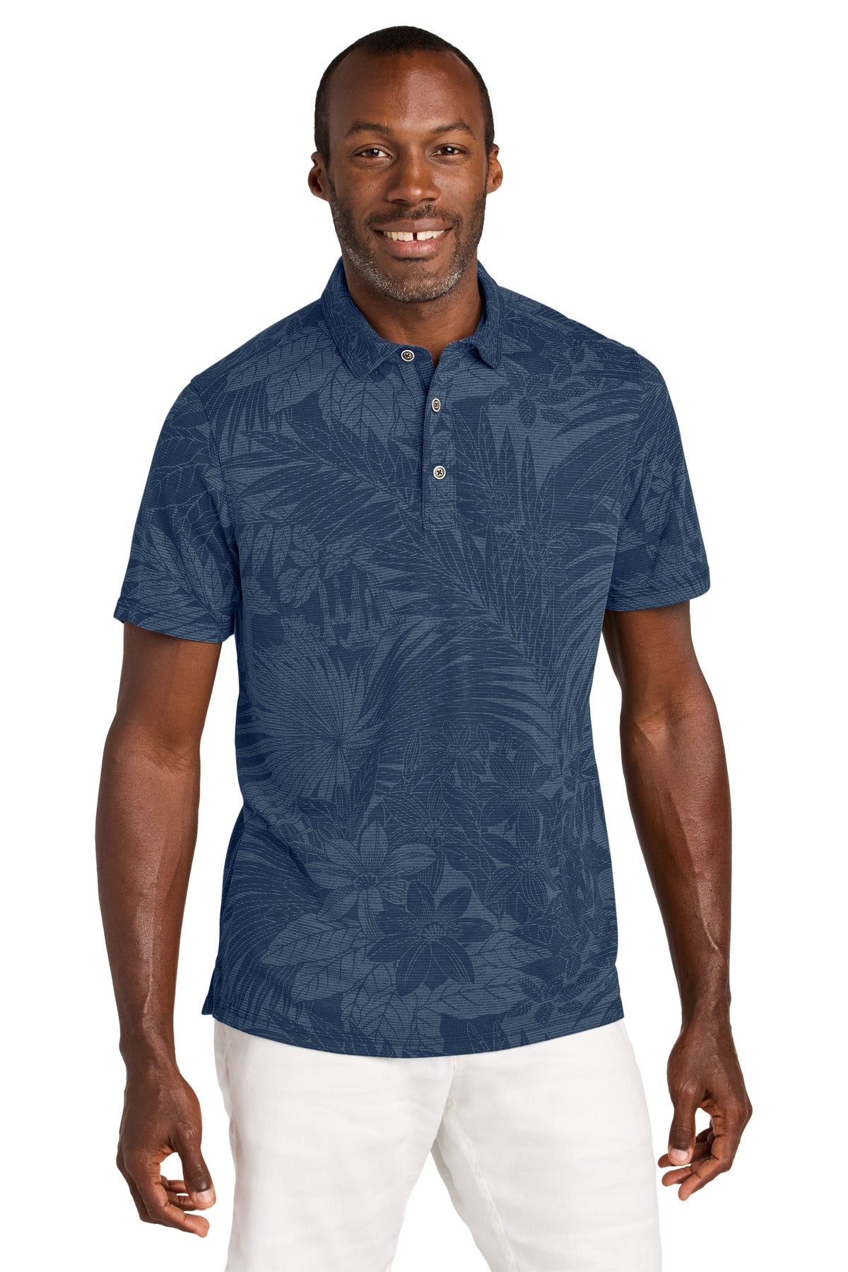 Front View of BlueNote Tommy Bahama Santiago Paradise Polo ST227544TB