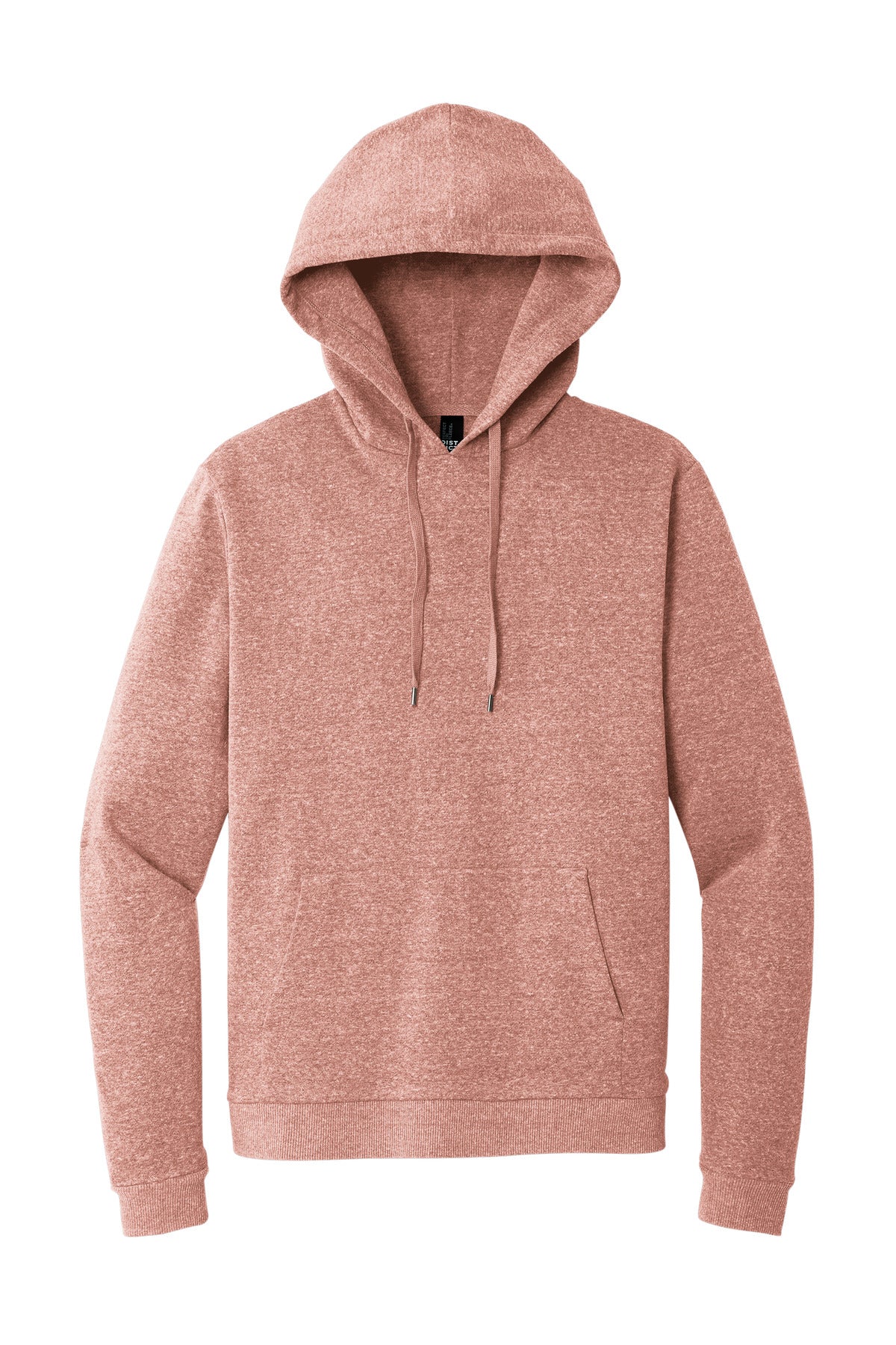 Front View of BlustFrost District Perfect Tri Fleece Pullover Hoodie DT1300