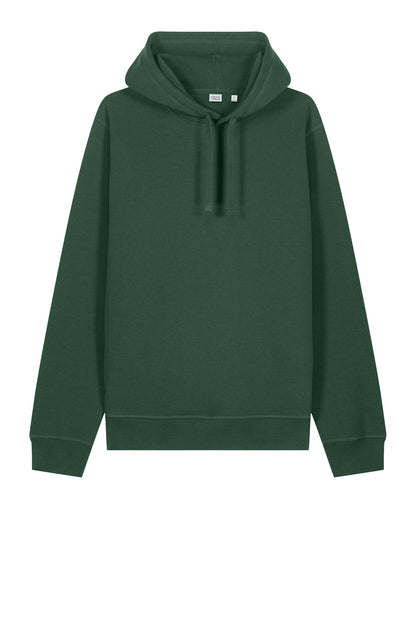 Front View of BottleGrn Stanley/Stella Unisex Sounder Hooded Sweatshirt SXU012
