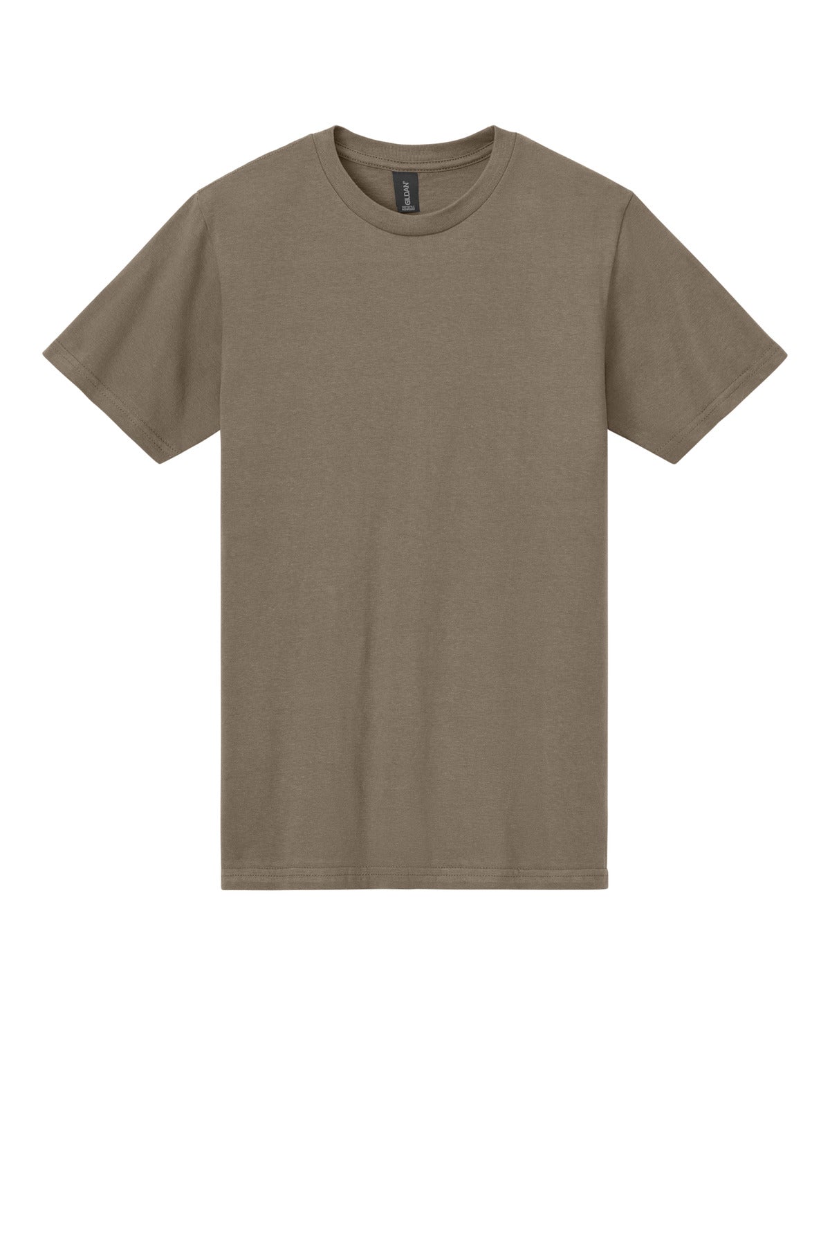 Front View of BrnSavana Gildan Softstyle Midweight Tee 65000