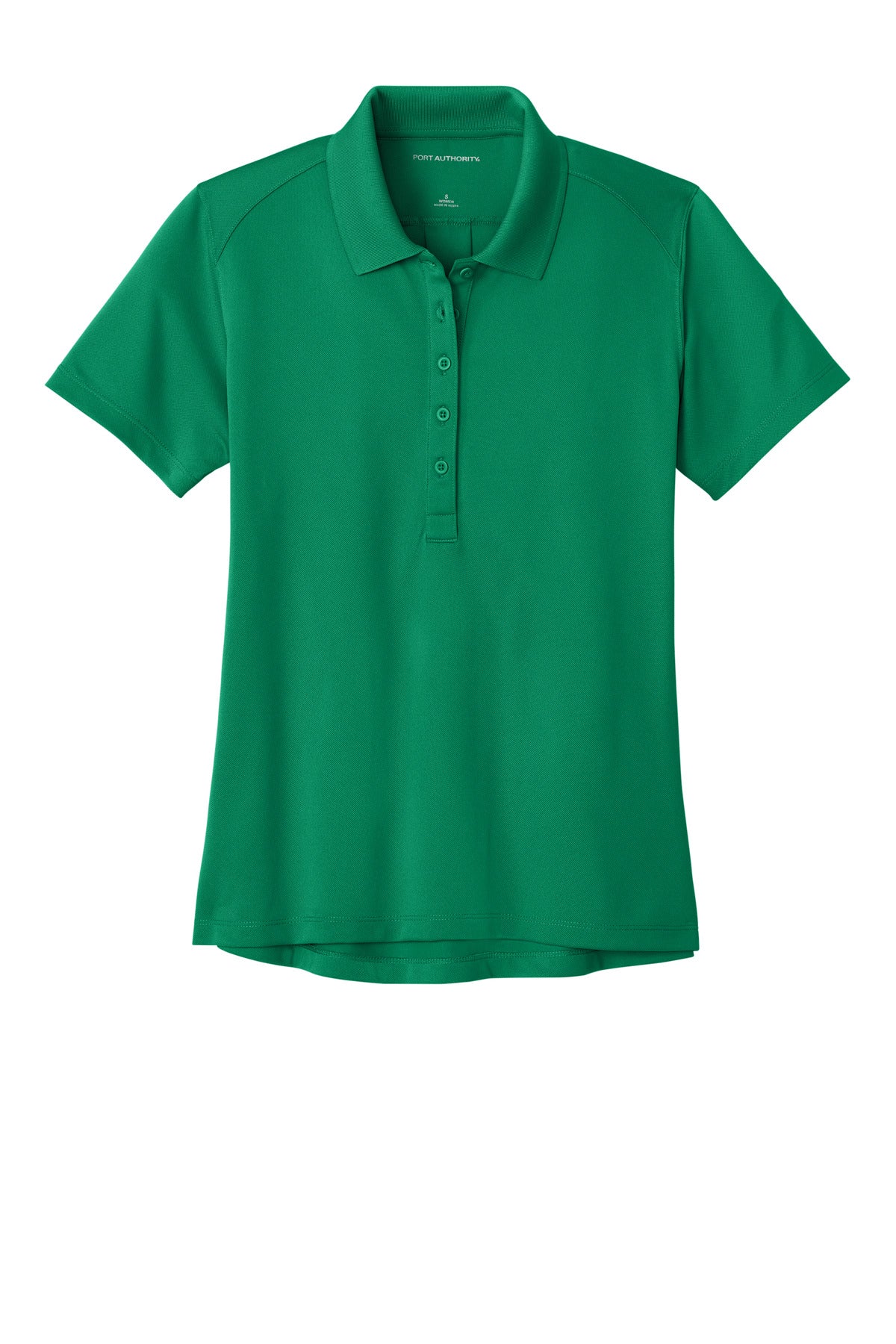 Front View of BrtKelGn Port Authority Women's Wearever Performance Pique Polo LK240