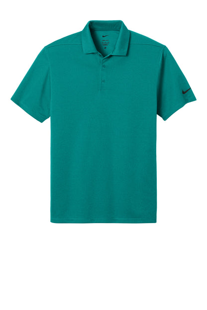 Front View of BrtSpruceH Nike Dri-FIT Smooth Heather Polo NKFQ4794