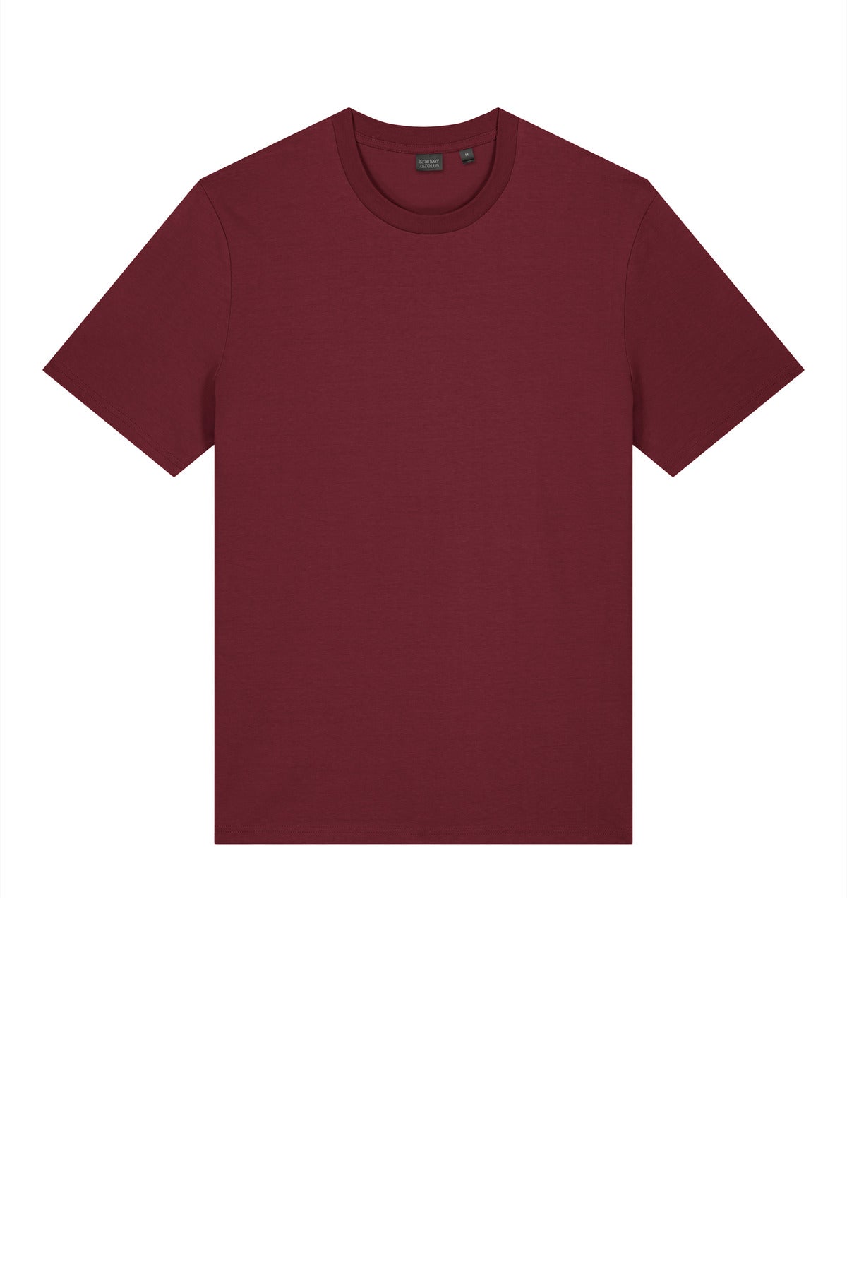 Front View of Burgundy Stanley/Stella Unisex Creator 2.0 Tee SXU001