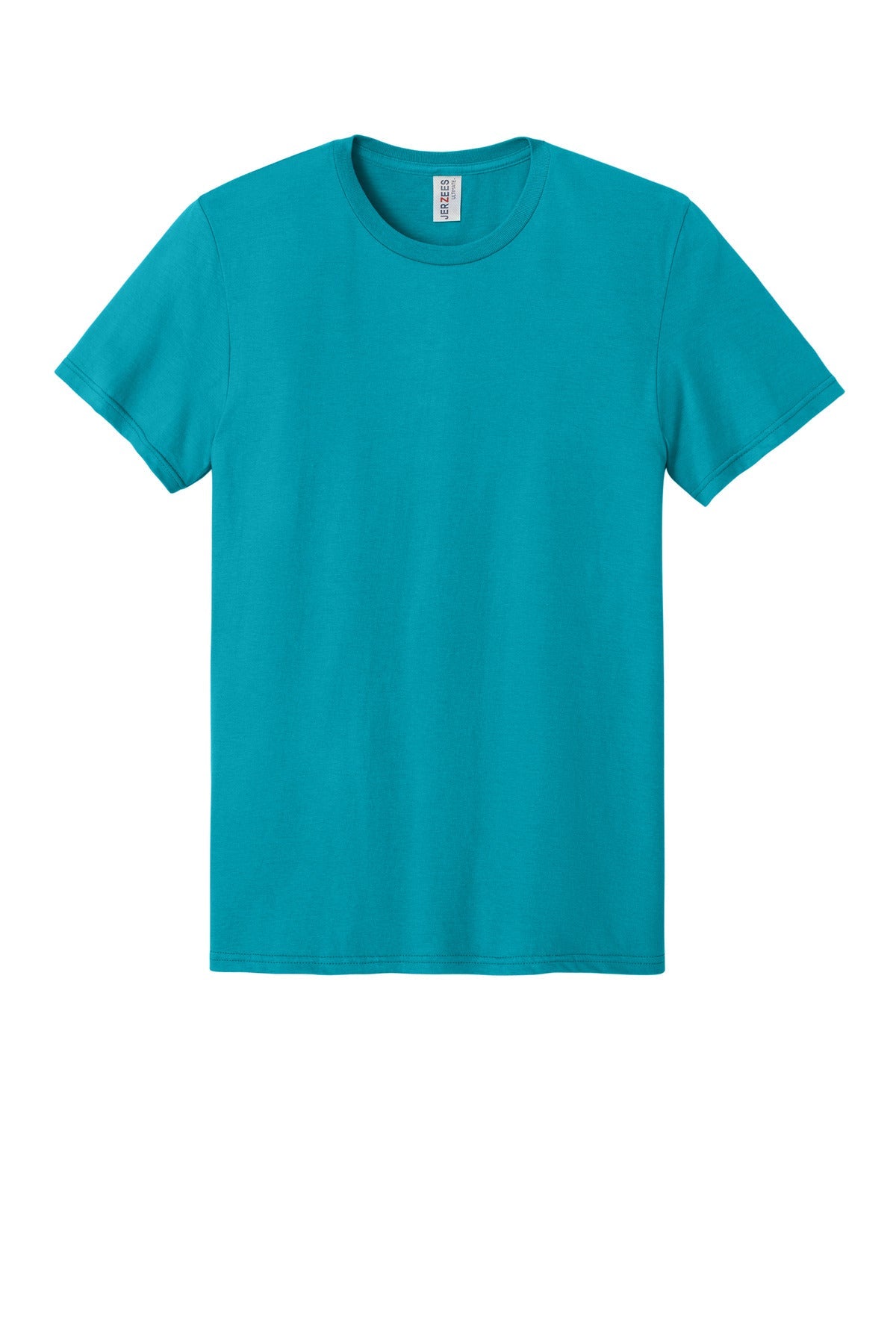 Front View of CaliBlue Jerzees Ultimate Unisex Ring Spun T-Shirt IC46M