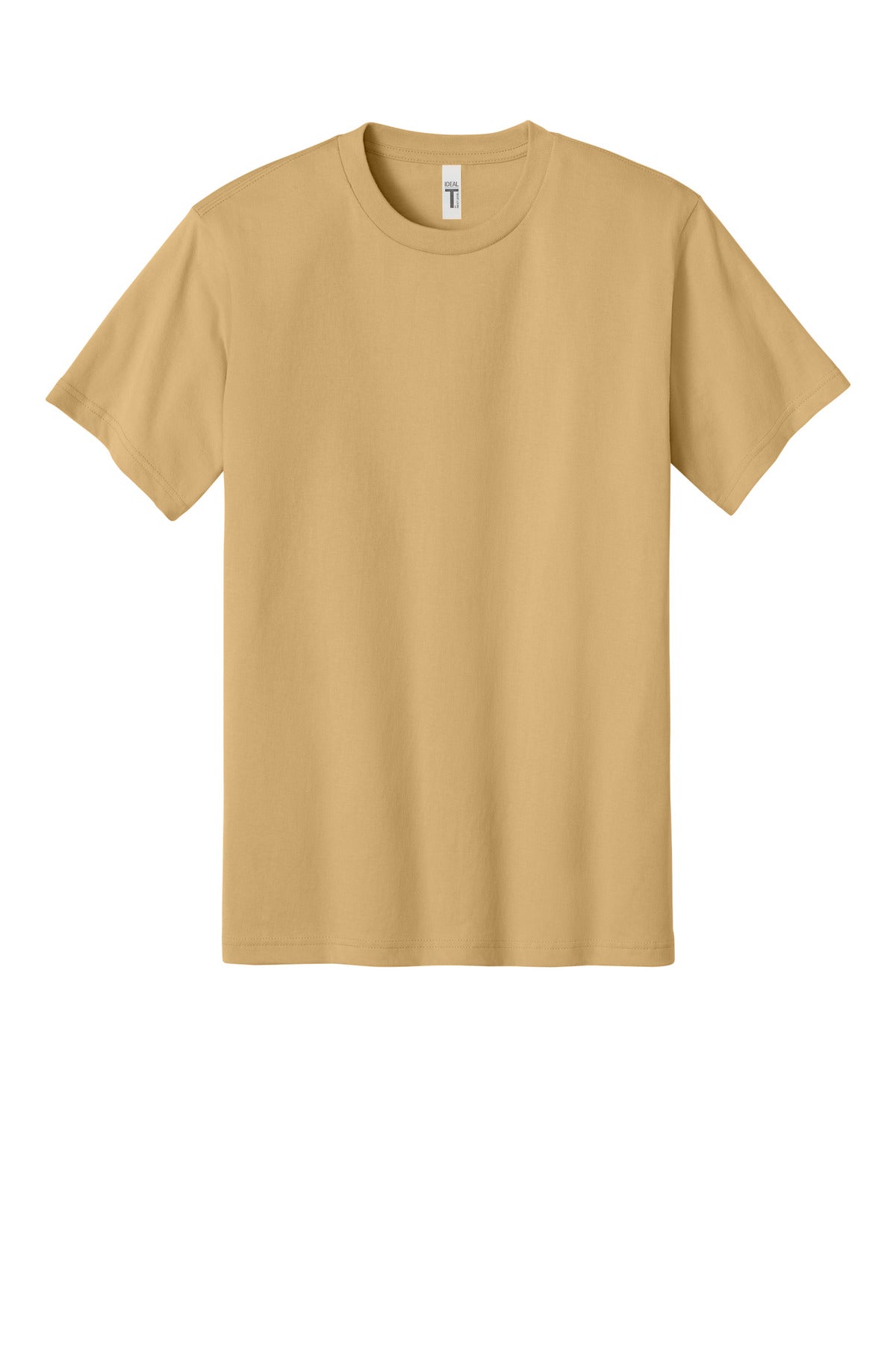 Front View of Camel Next Level Apparel Ideal Jersey Tee NL1810