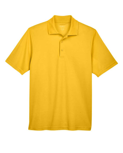 Front View of Campus Gold Men's Origin Performance Piqué Polo - 88181