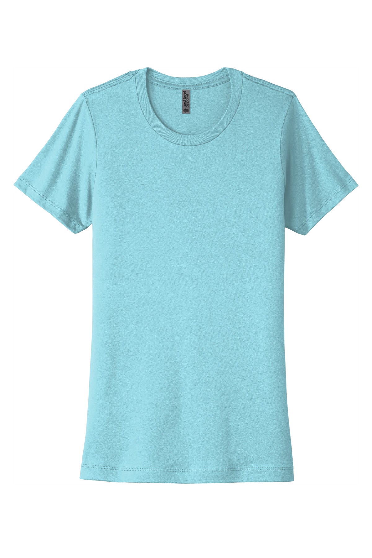 Front View of Cancun Next Level Apparel Women's Cotton Tee. NL3900