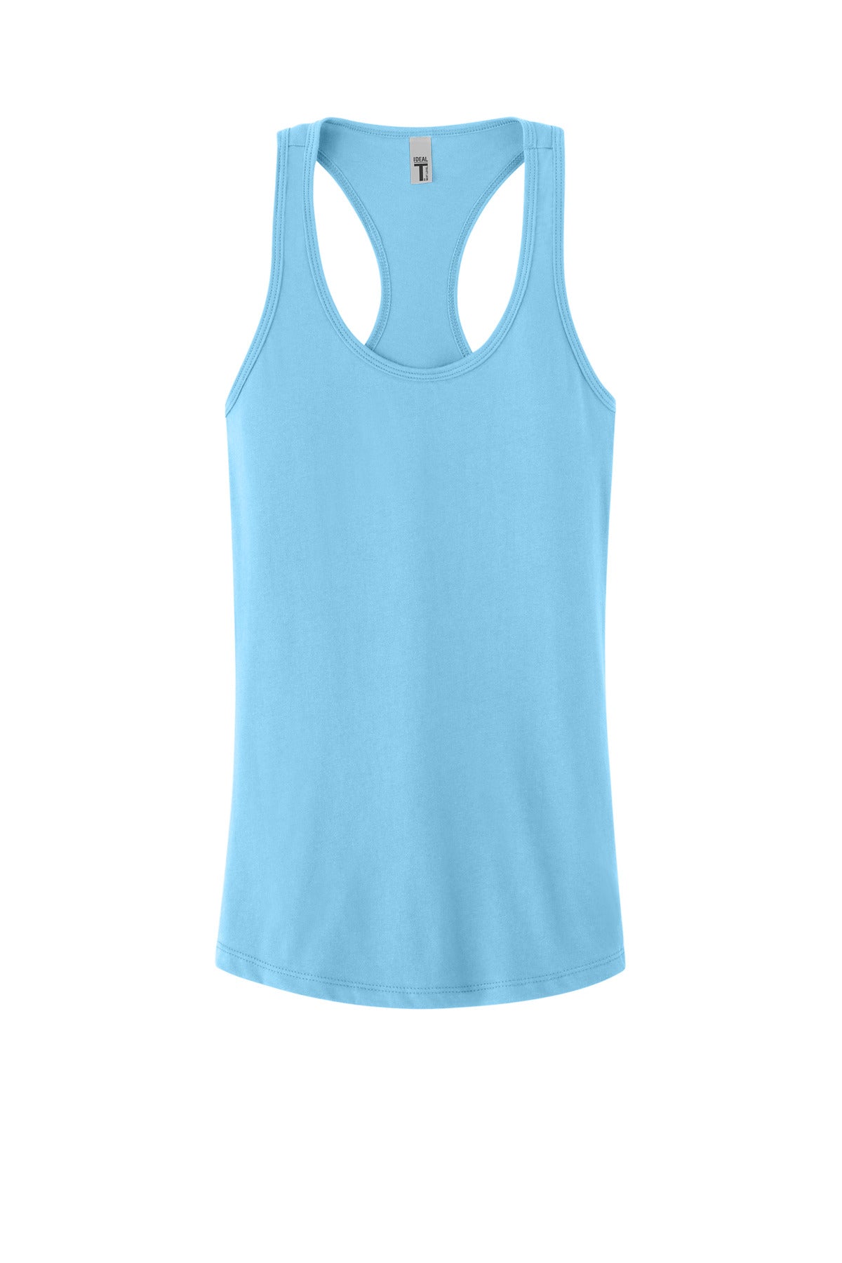 Front View of Cancun Next Level Apparel Women's Ideal Racerback Tank NL1533