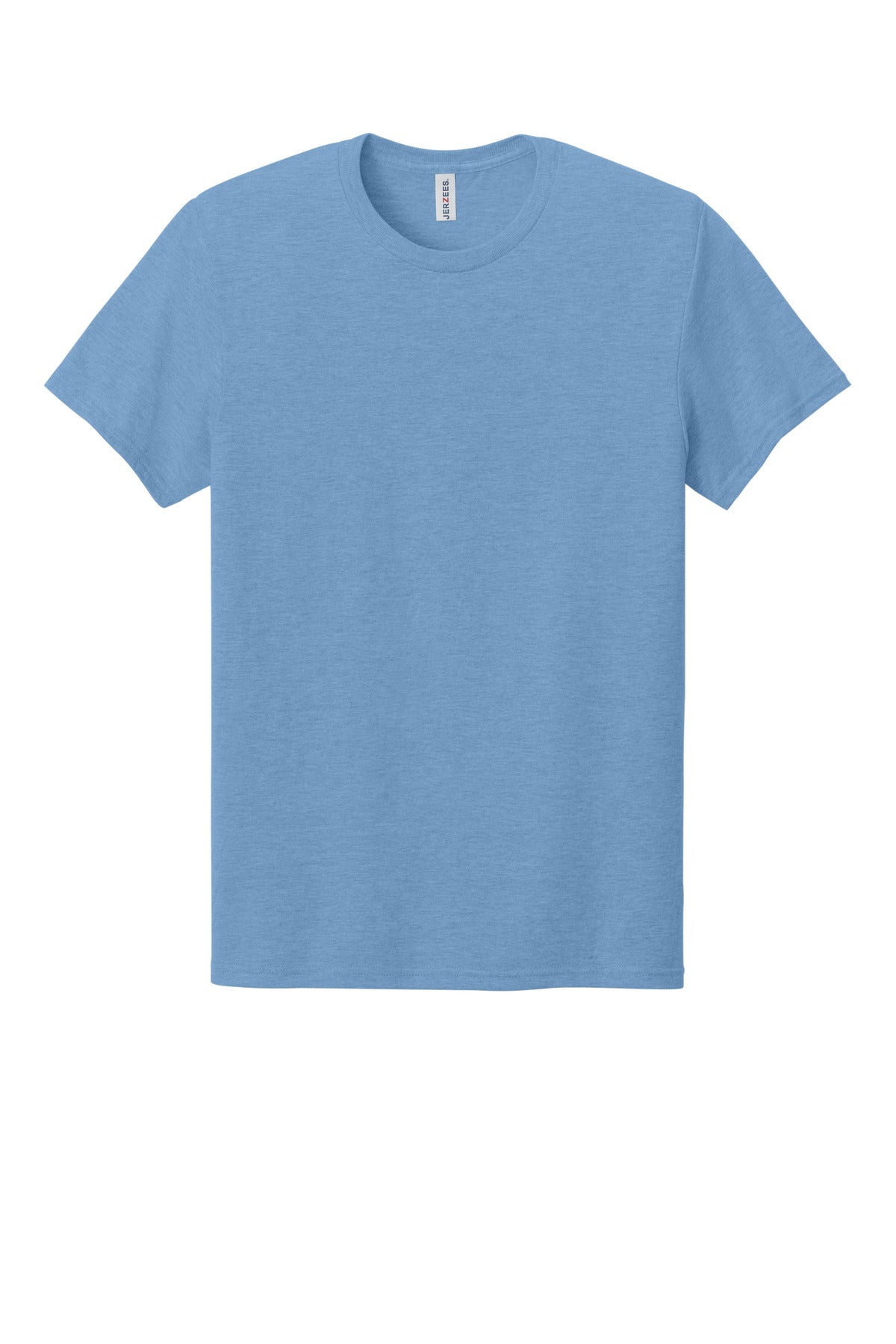 Front View of CarolnaHtr Jerzees Premium Blend Ring Spun T-Shirt 560M