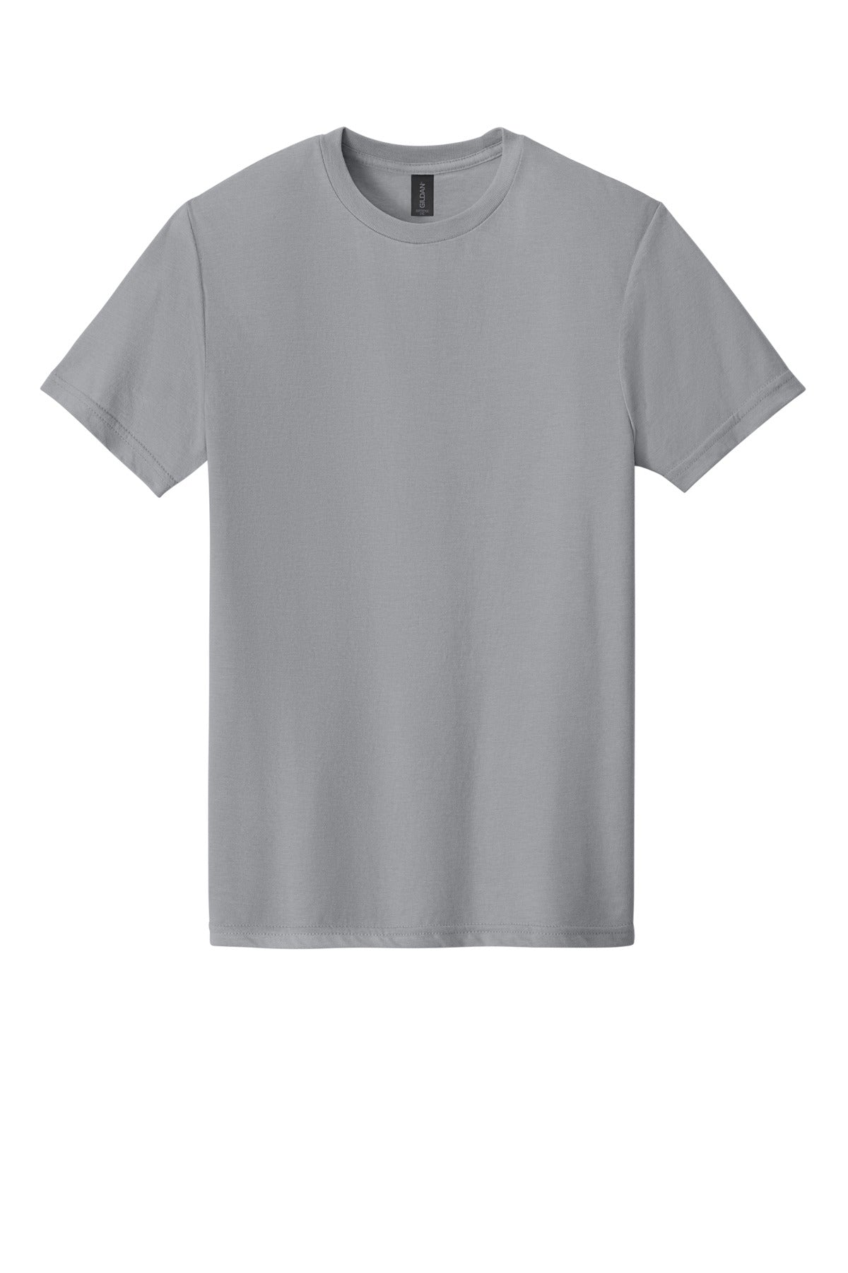 Front View of Cement Gildan Softstyle CVC Tee 64000CVC