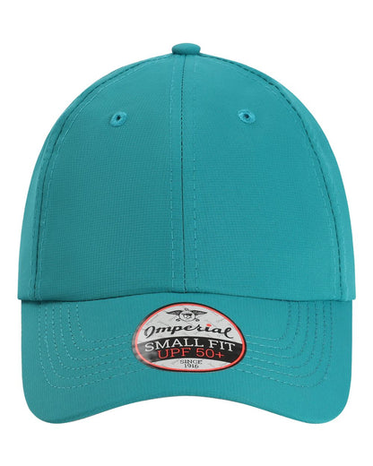 Front View of Cerulean Blue The Original Small Fit Women's Performance Cap - L210P