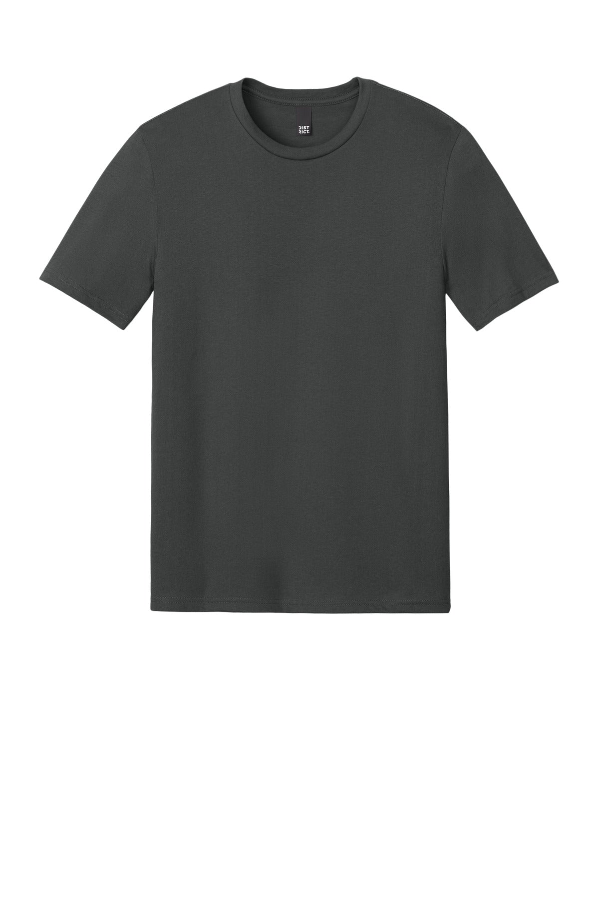 Front View of Charcoal District Perfect Weight CVC Tee DT184