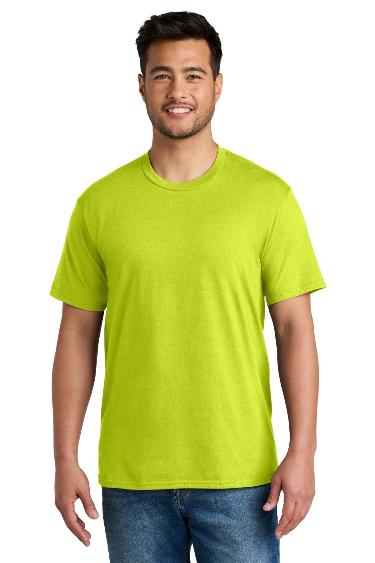 Front View of ChargeGn Port & Co CVC Tee PC340