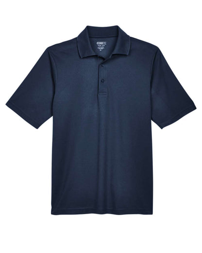 Front View of Classic Navy Men's Origin Performance Piqué Polo - 88181
