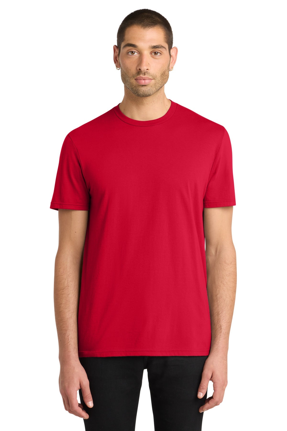 Front View of Classic Red District Very Important Tee . DT6000