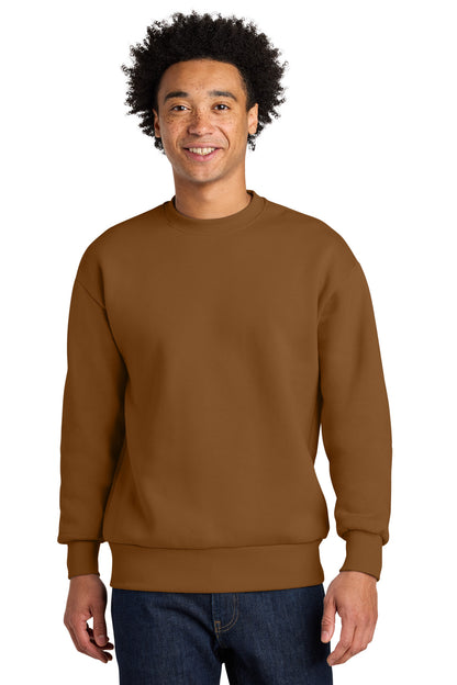 Front View of Clay Next Level Apparel Heavyweight Sweatshirt NL9007