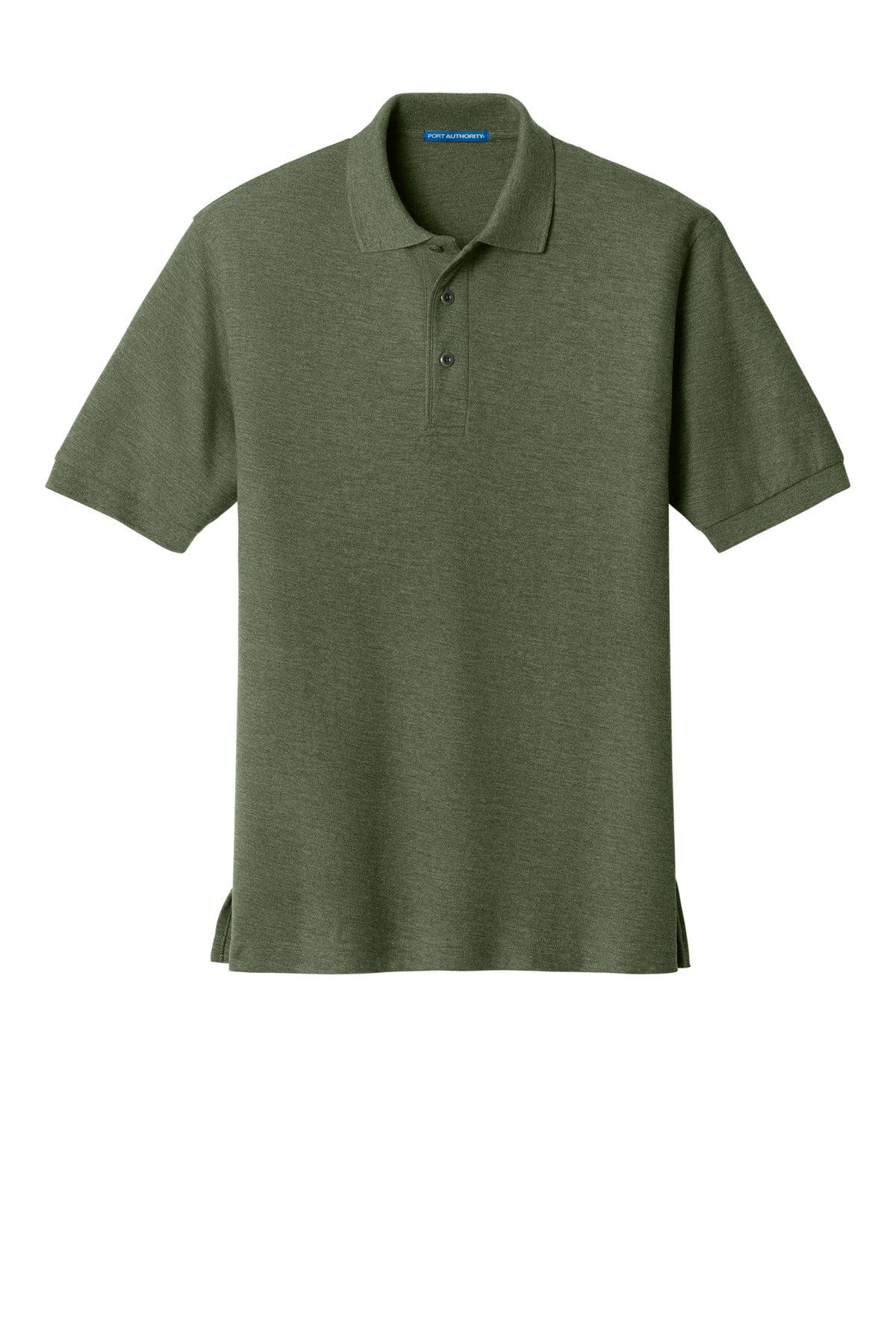 Front View of Clover Green Port Authority Extended Size Silk Touch Polo K500ES
