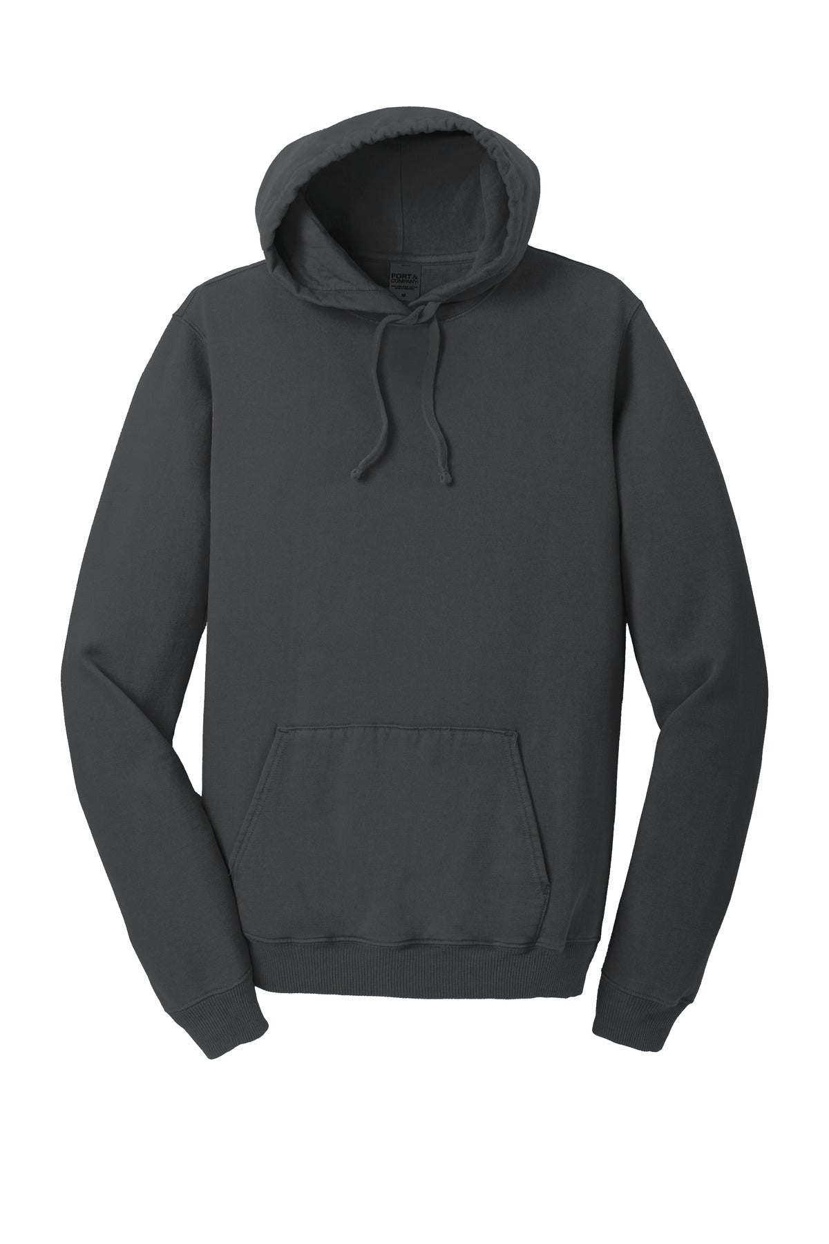 Front View of Coal Port & Co Beach Wash Garment-Dyed Pullover Hooded Sweatshirt. PC098H