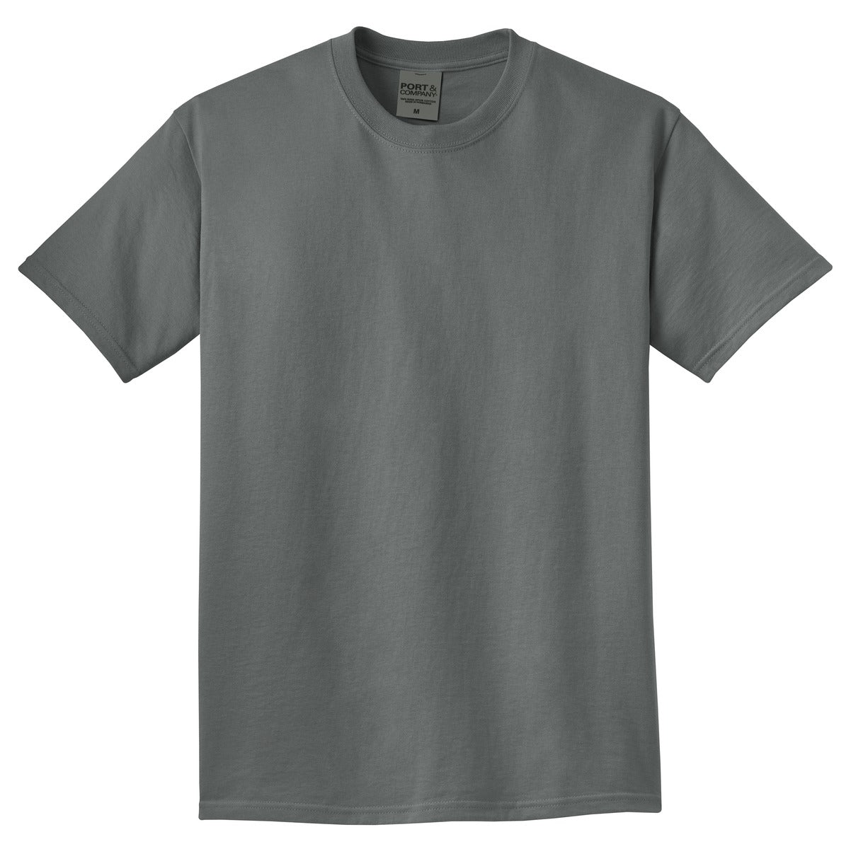 Front View of Coal Port & Co Beach Wash Garment-Dyed Tee. PC099