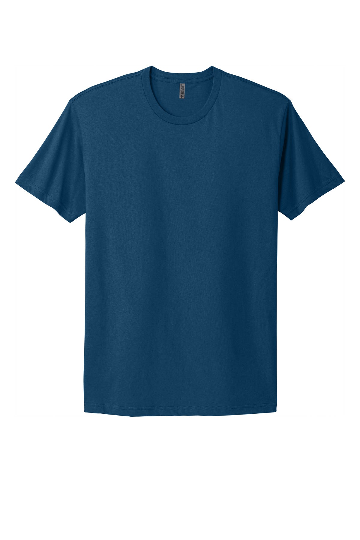 Front View of CooBlue Next Level Apparel Adult Cotton Tee. NL3600