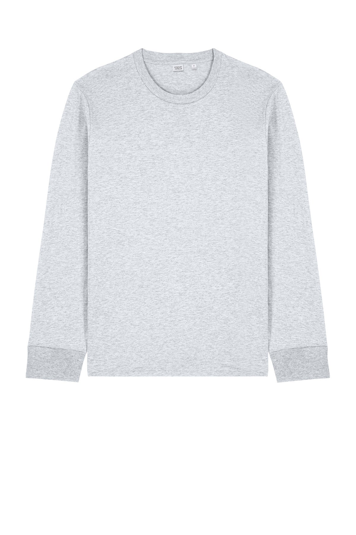 Front View of CoolHtrGry Stanley/Stella Unisex Creator 2.0 Long Sleeve Tee SXU022
