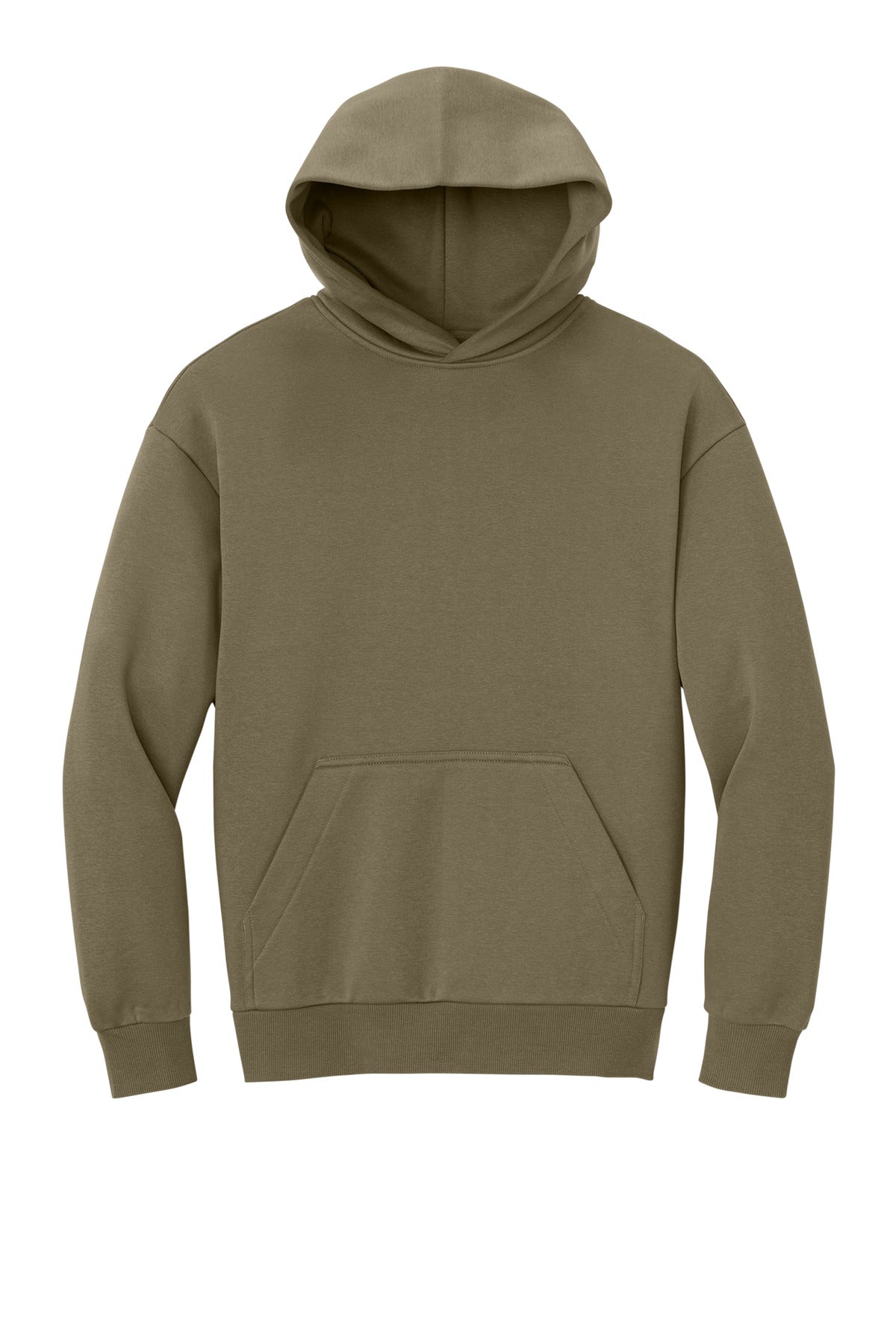 Front View of CoyoteBrn District V.I.T. Heavyweight Fleece Hoodie DT6150