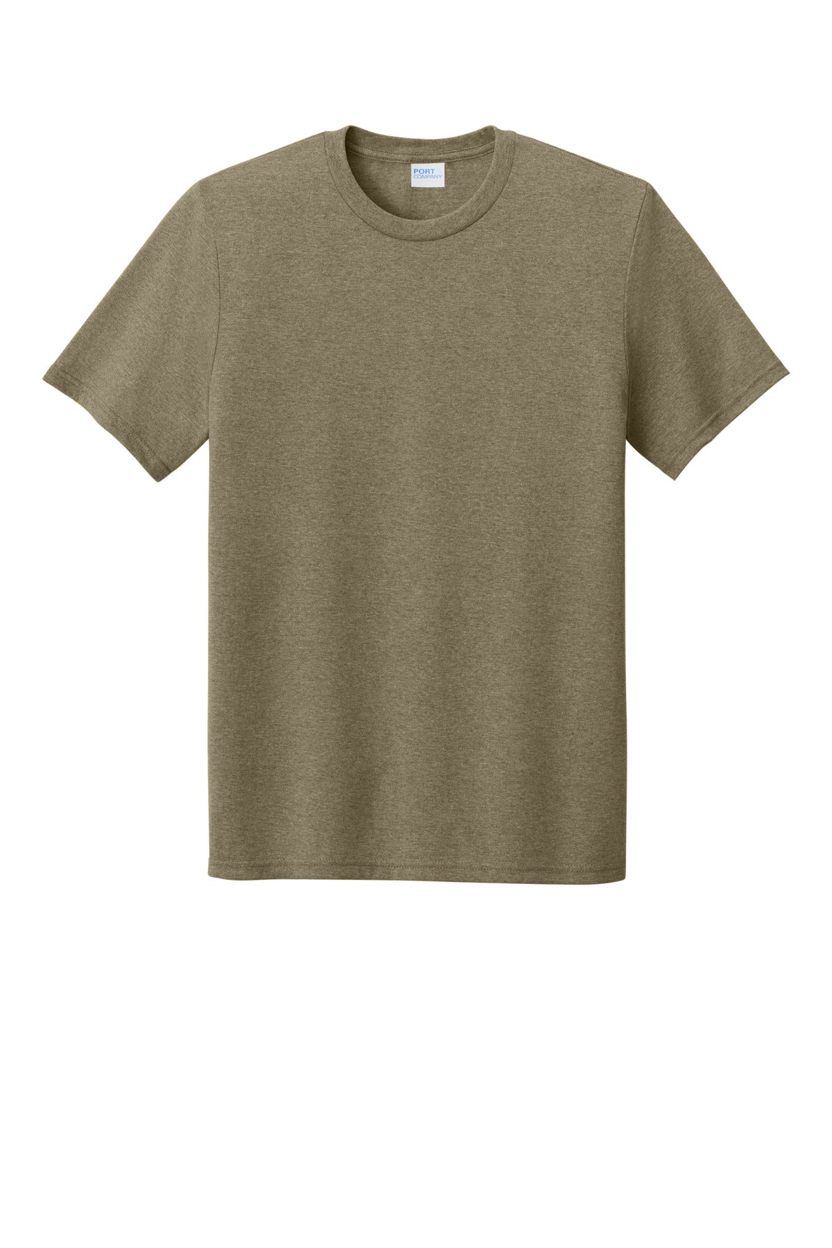 Front View of CoyteBrnHr Port & Co Tri-Blend Tee. PC330