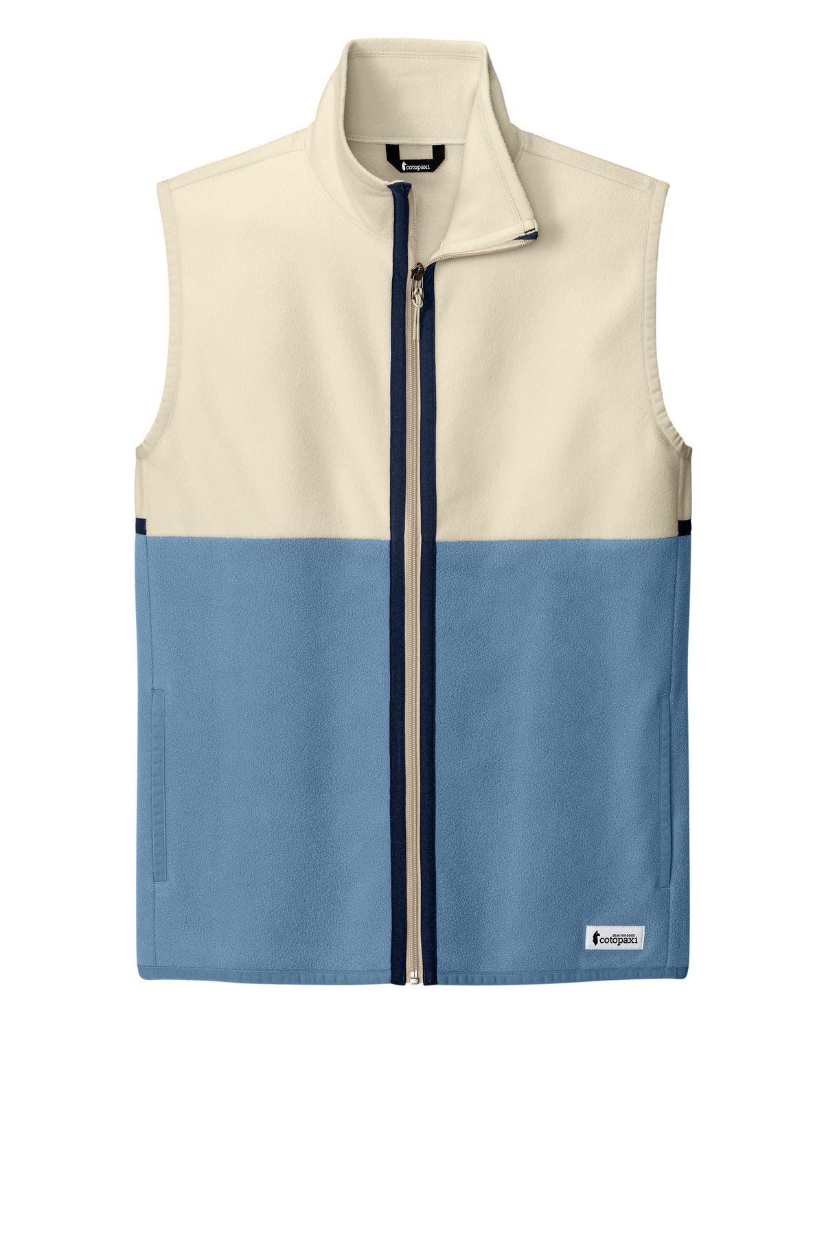 Front View of Crm/Fjord Cotopaxi Amado Fleece Vest COTOM1693
