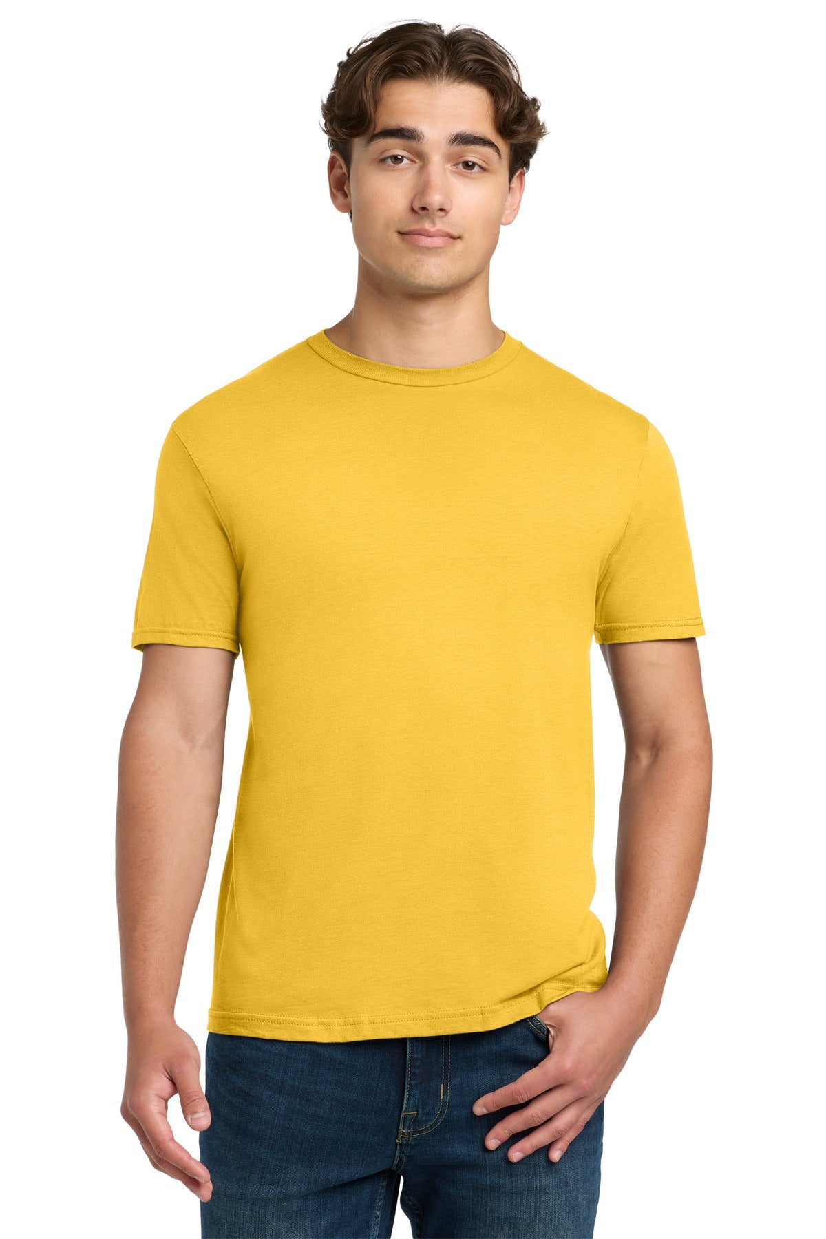 Front View of Daisy Gildan Softstyle T-Shirt. 64000