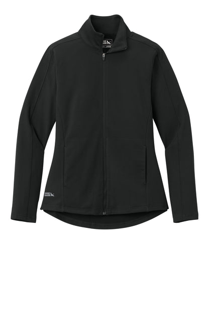 Front View of DeepBlack Eddie Bauer Women's Adventurer Full-Zip EB121
