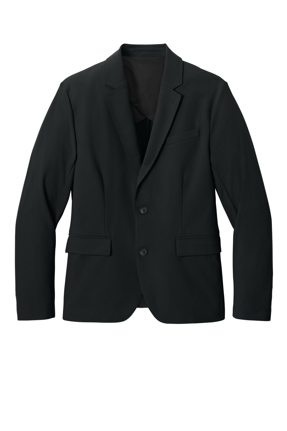 Front View of DeepBlack Mercer+Mettle Capital Tech Blazer MM3032