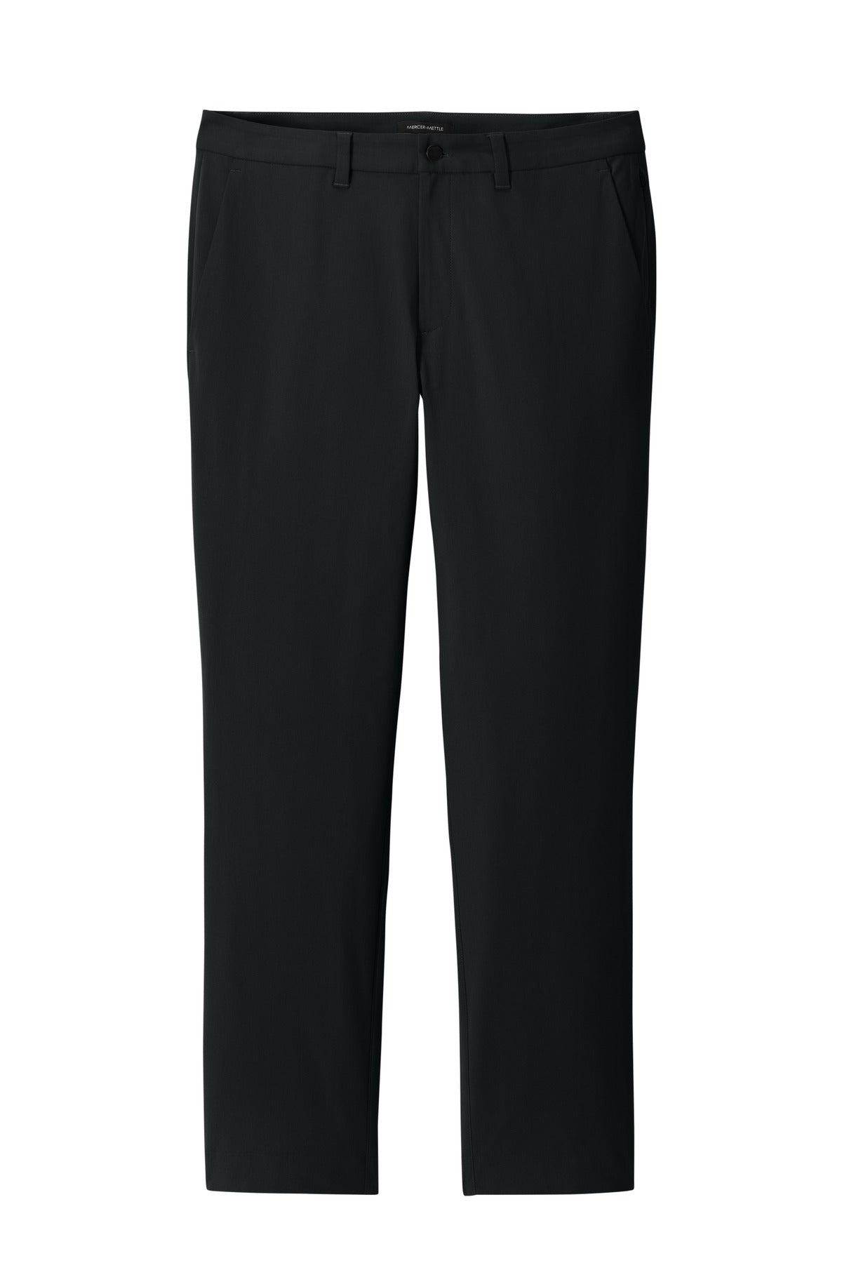 Front View of DeepBlack Mercer+Mettle Capital Tech Pant MM4000