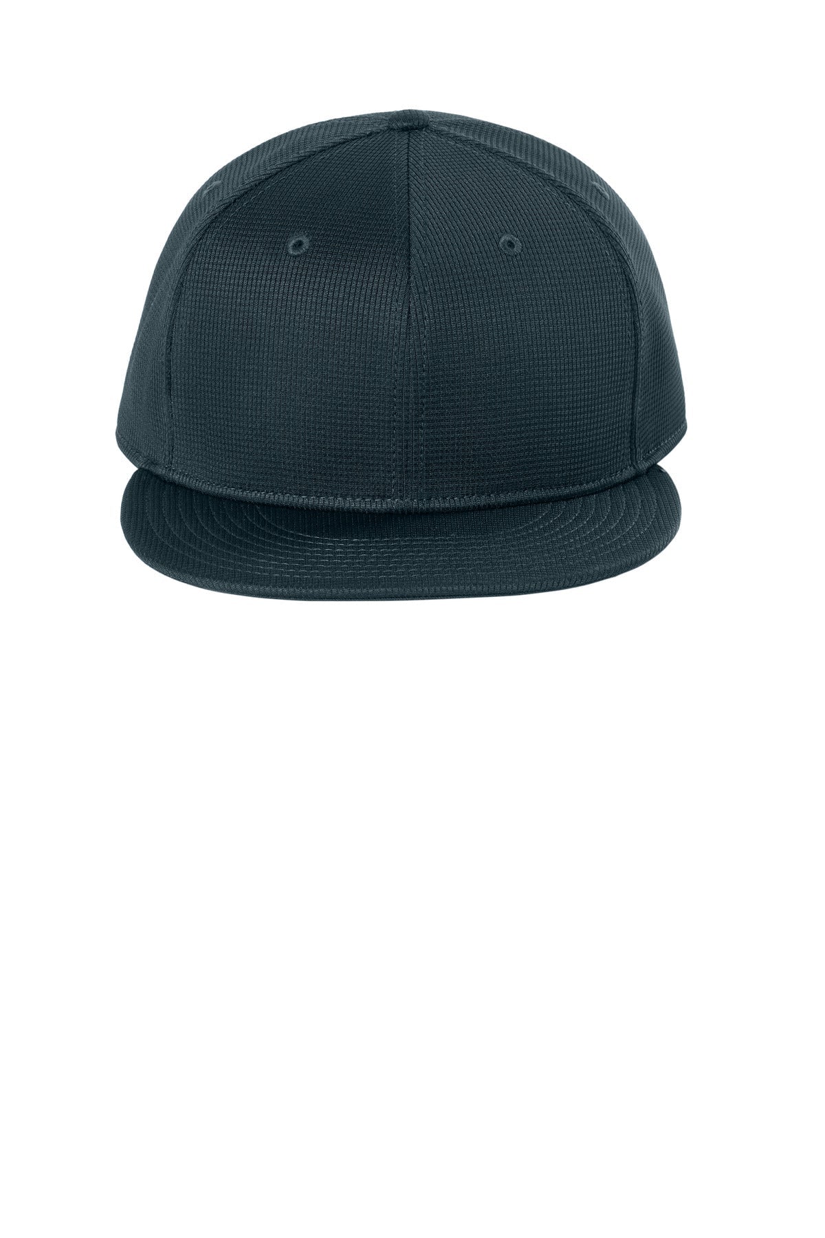 Front View of DeepNavy New Era Pivot Flat Bill Snapback Cap NE409