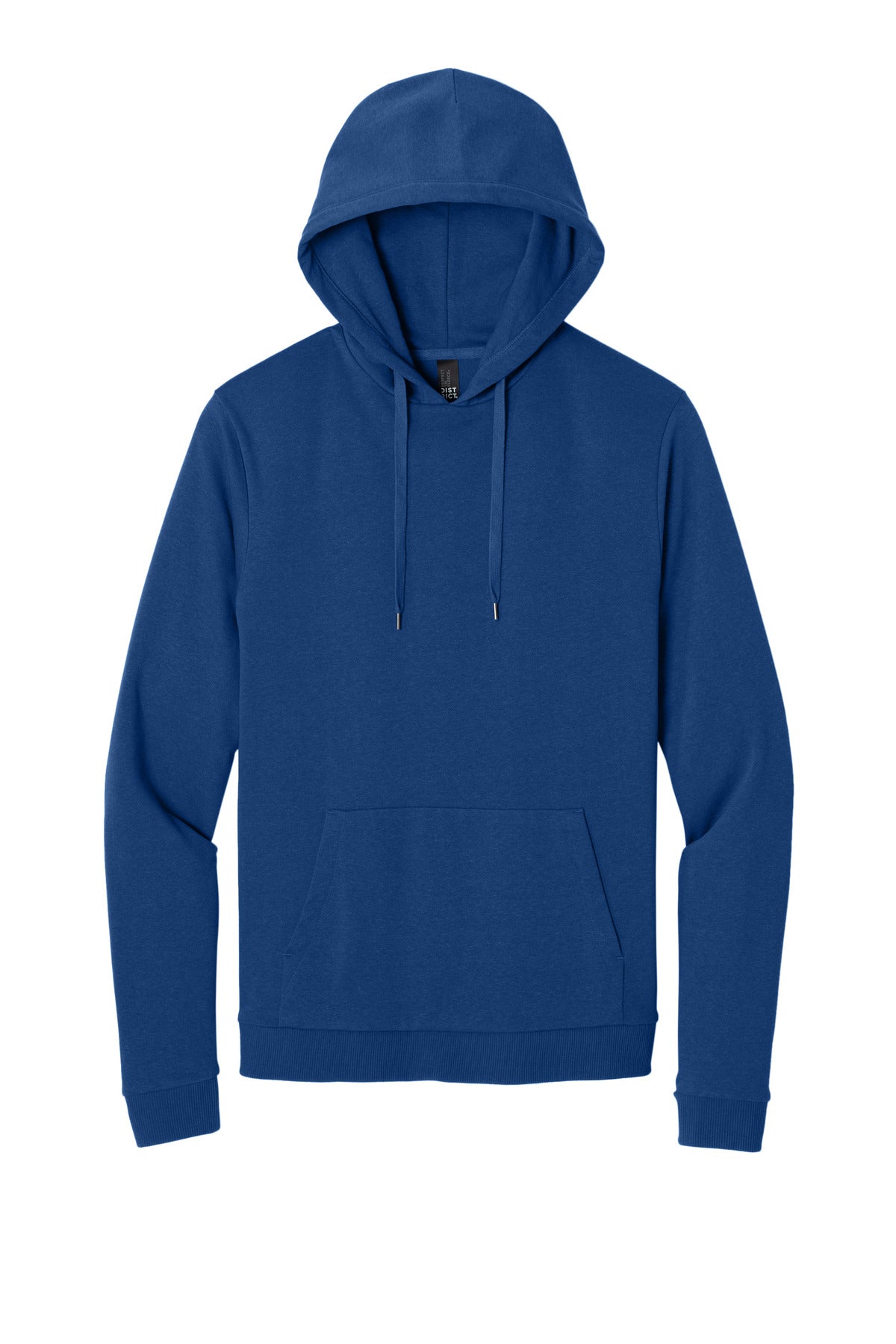 Front View of DeepRoyal District Perfect Tri Fleece Pullover Hoodie DT1300