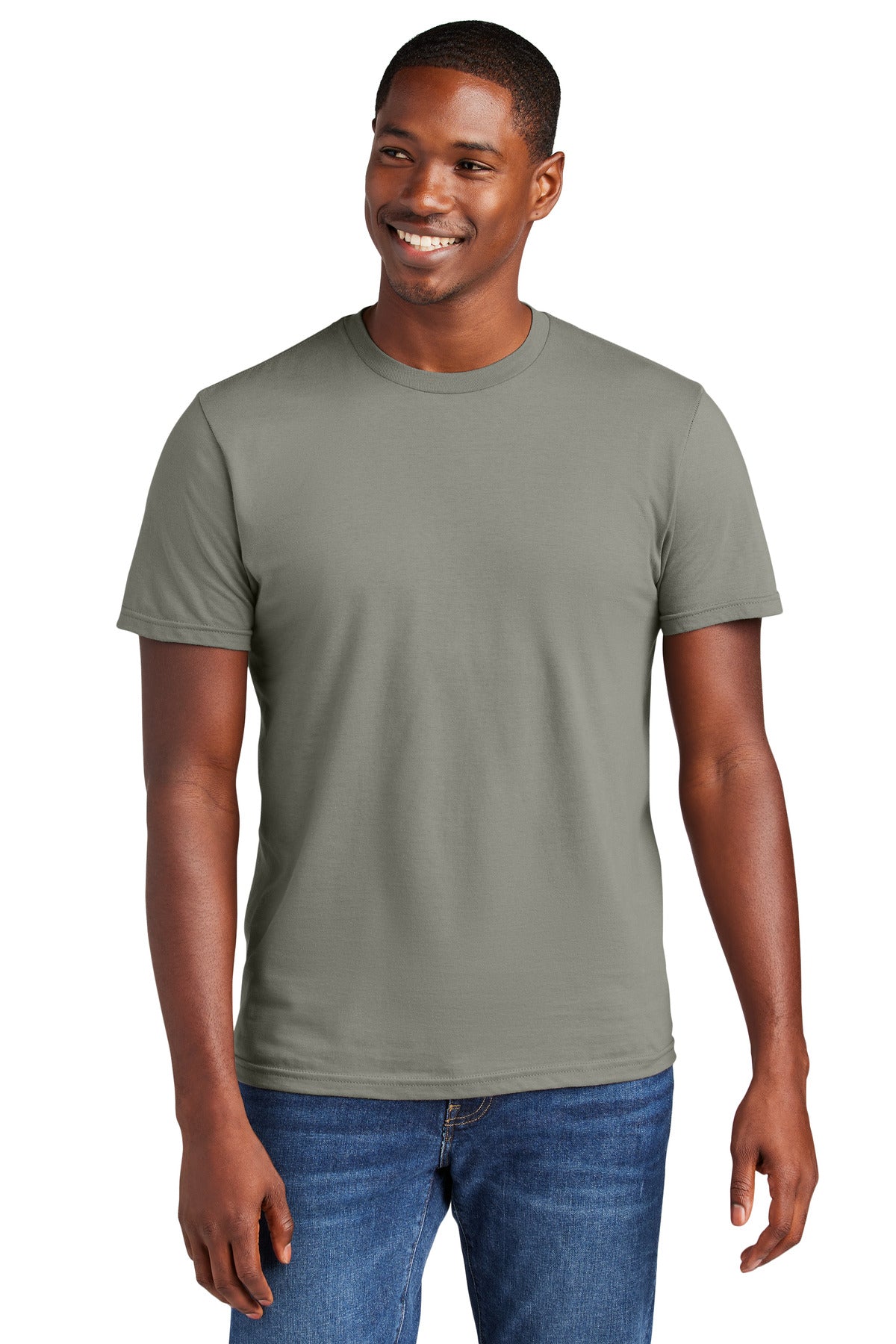 Front View of DeepSmoke District Very Important Tee . DT6000