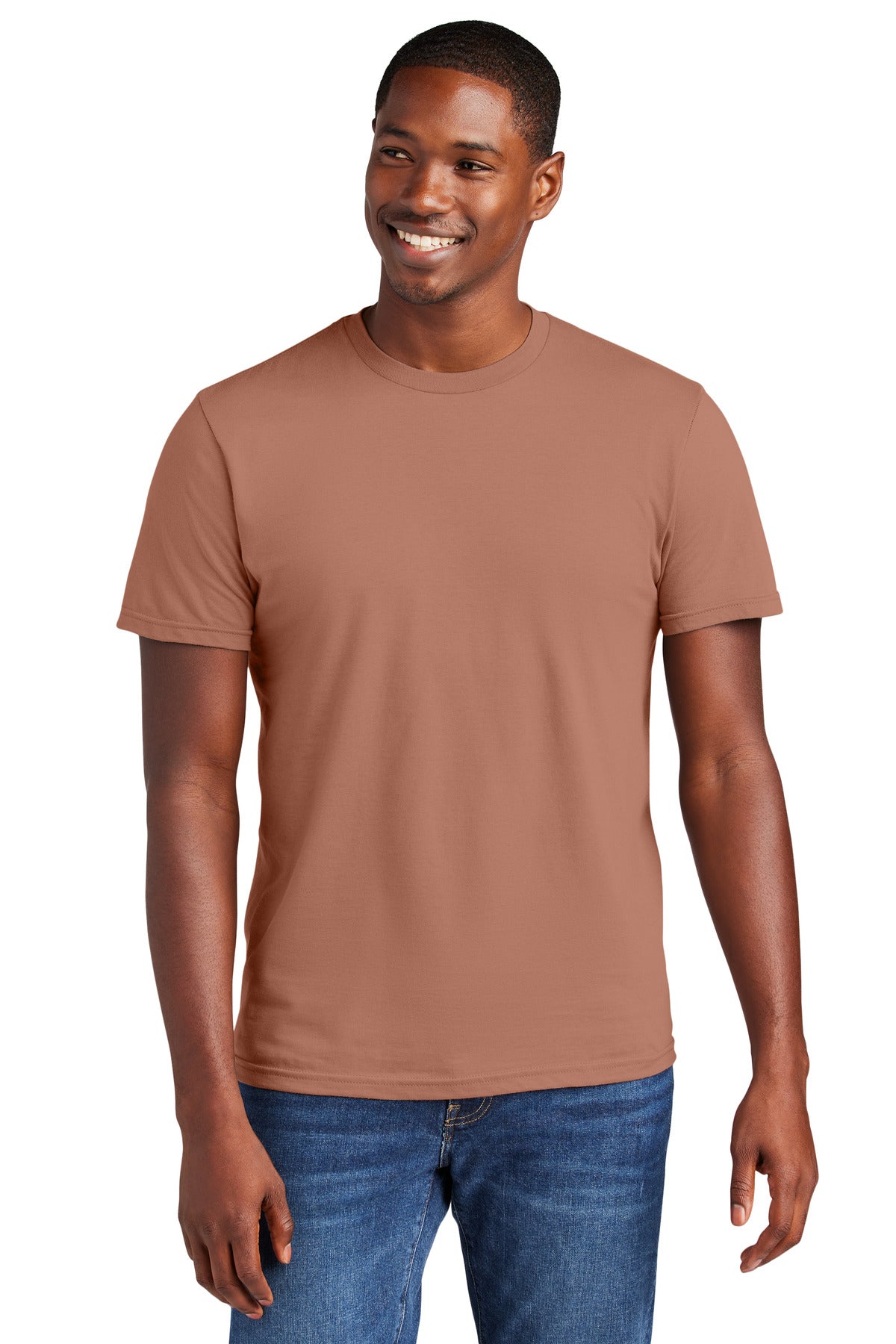 Front View of DesertRose District Very Important Tee . DT6000