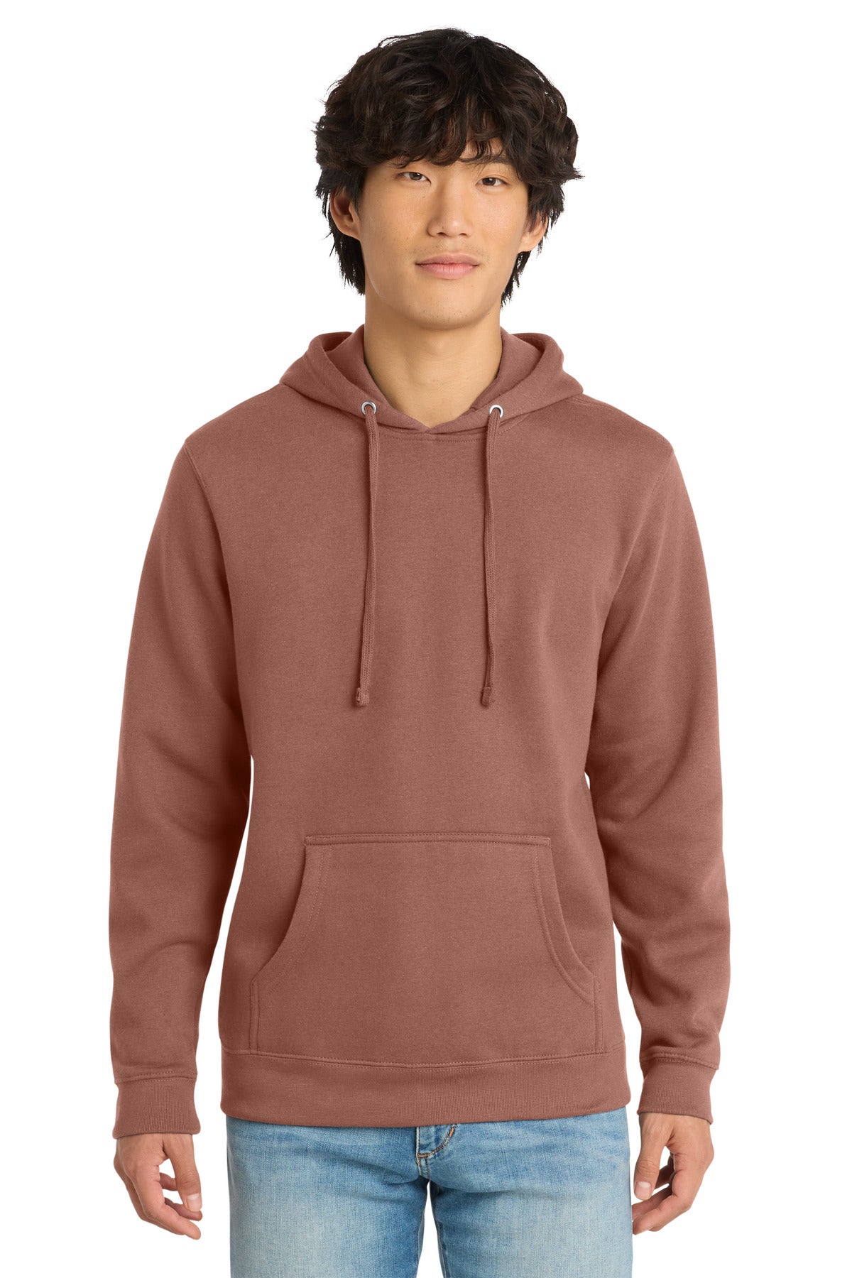 Front View of DesertRose District V.I.T. Fleece Hoodie DT6100